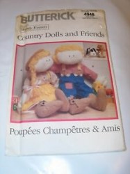 4948 134 COUNTRY DOLL